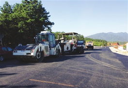 平浦路ⅰ標段完成路面油化